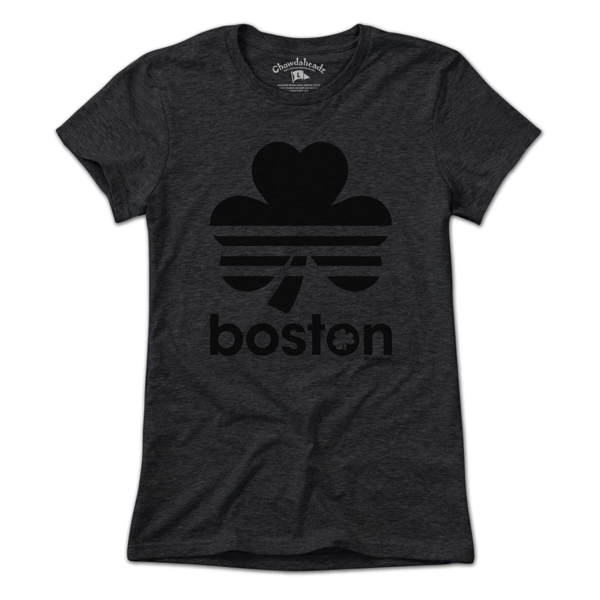 Boston Retro Shamrock Blackout T-Shirt product image 4