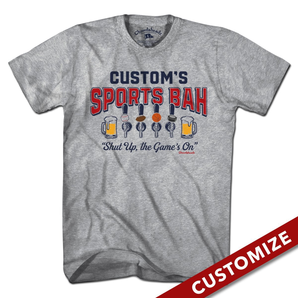 Custom Name's Sports Bah T-Shirt product image 1