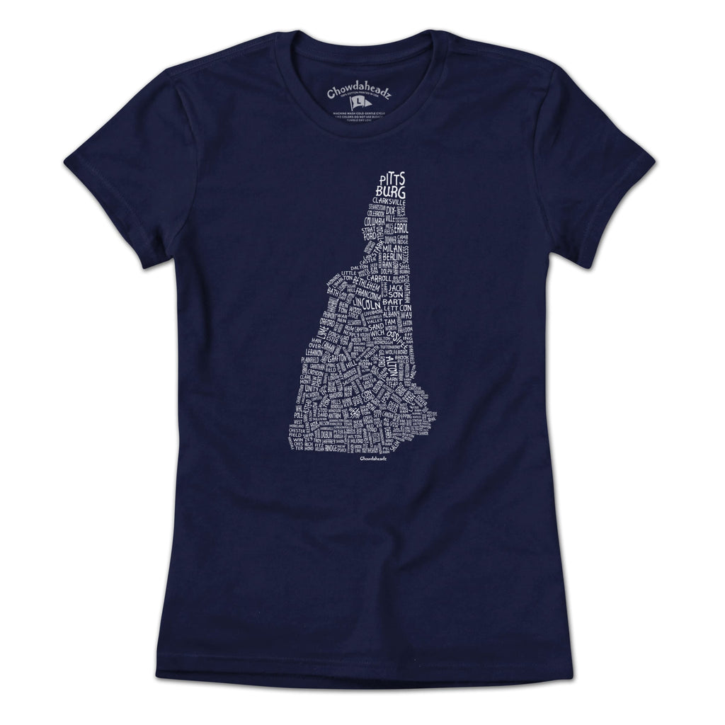 New Hampshire Cities & Towns T-Shirt product image 4