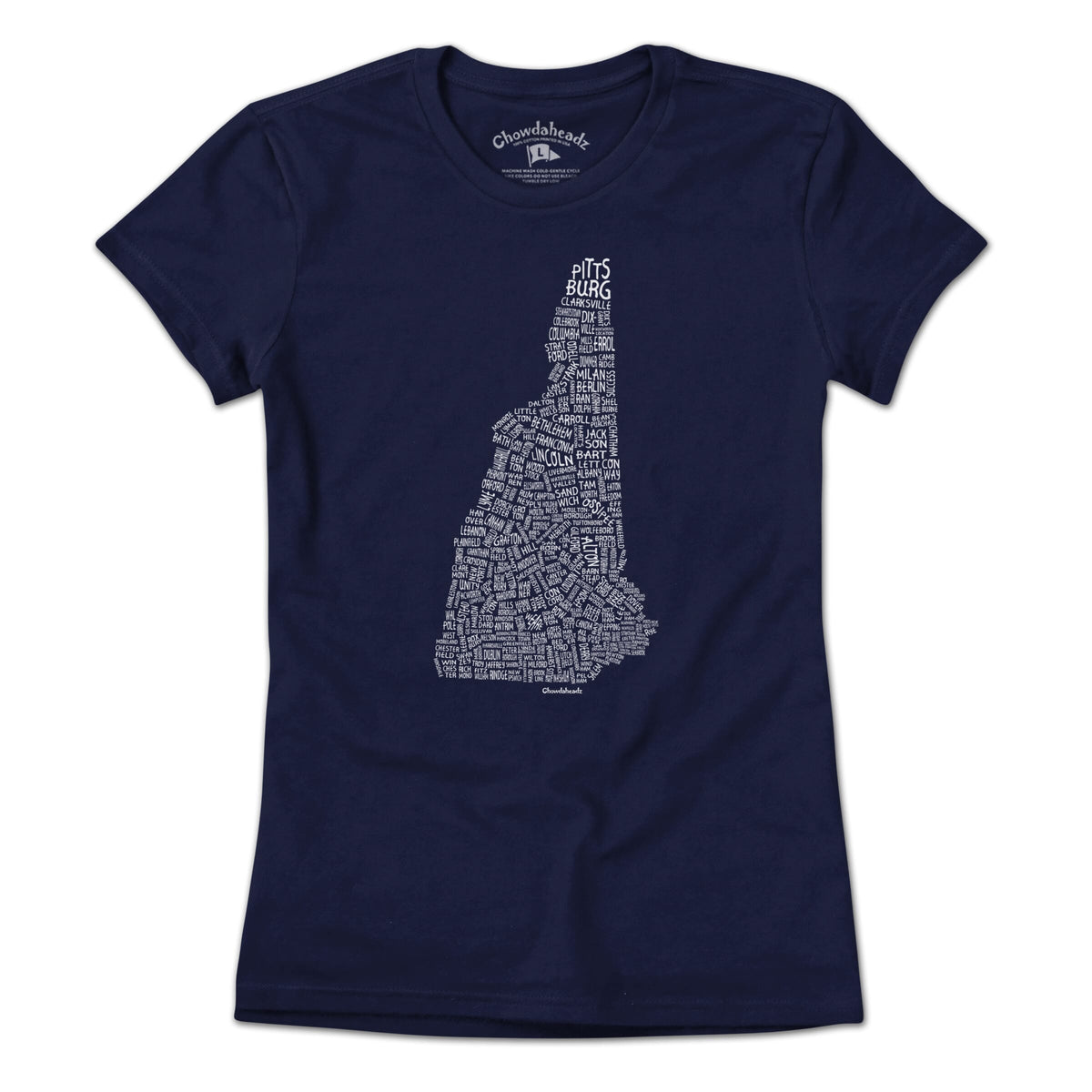 New Hampshire Cities & Towns T-Shirt product image 4