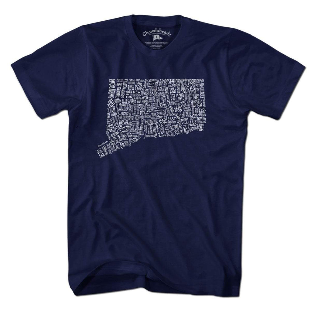 Connecticut Cities & Towns T-Shirt product image 1