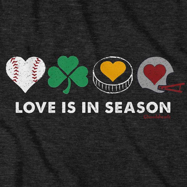 Love Is In Season T-Shirt product image 3