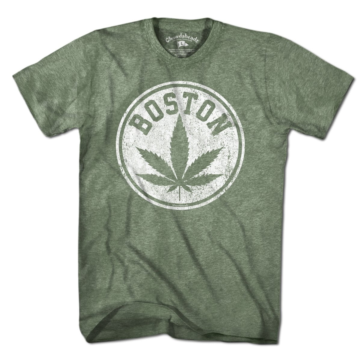 Distressed Boston Leaf T-Shirt product image 1
