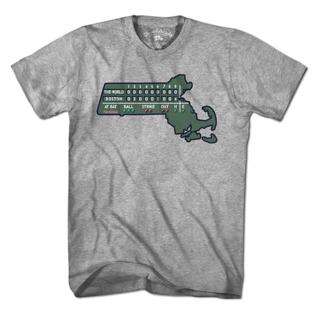 Massachusetts Scoreboard T-Shirt product image 1