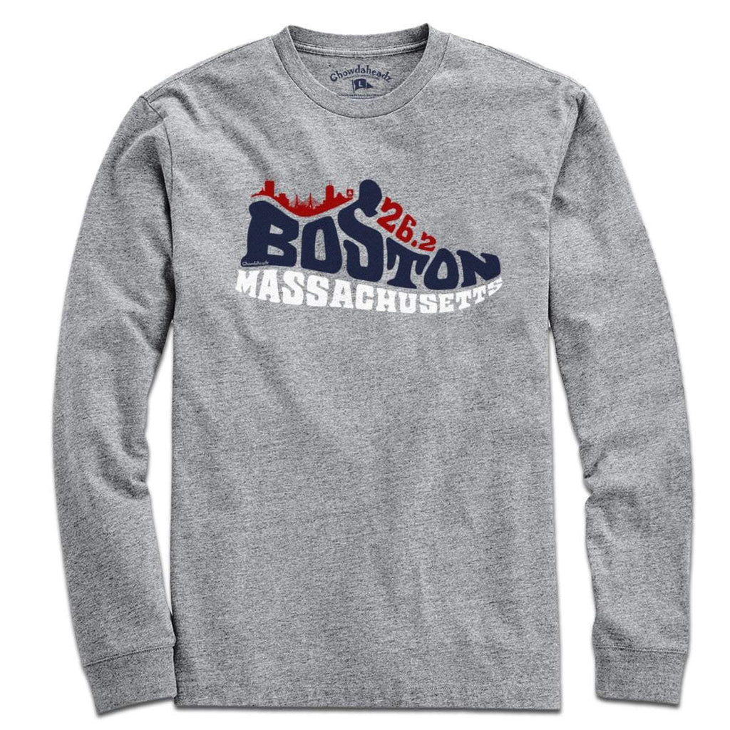 Boston Mass 26.2 Sneaker T-Shirt