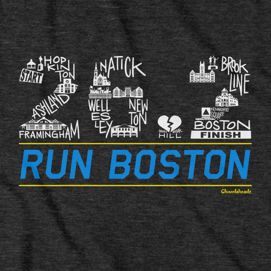 26.2 Run Boston Race Icons Hoodie product image 4
