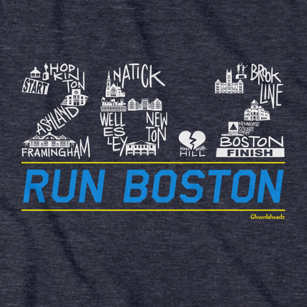 26.2 Run Boston Race Icons Hoodie product image 2