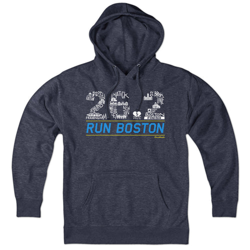 26.2 Run Boston Race Icons Hoodie product image 1