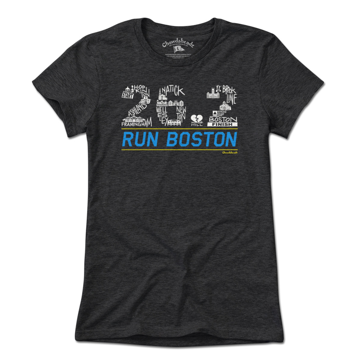26.2 Run Boston Race Icons T-Shirt product image 8