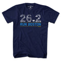 26.2 Run Boston Race Icons T-Shirt product image 1