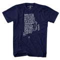 Rhode Island Cities & Towns T-Shirt product image 1