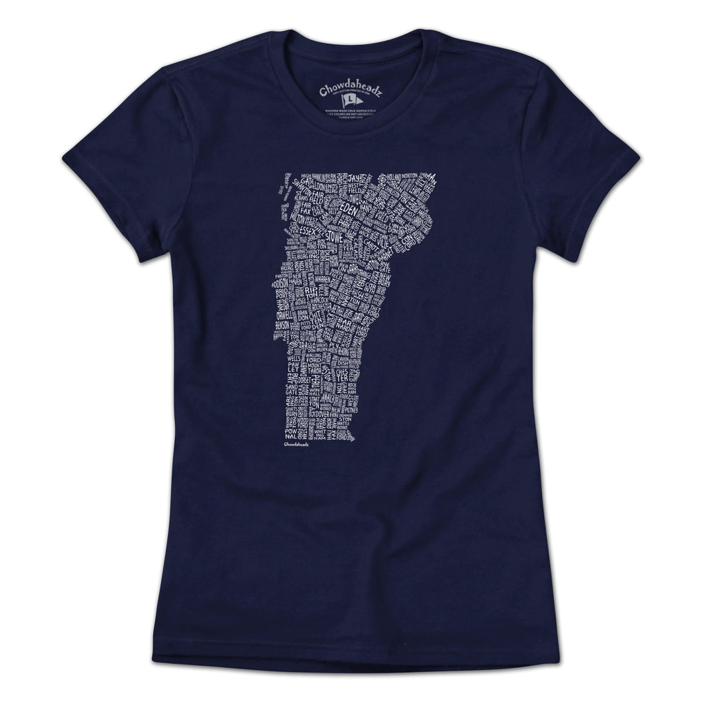Vermont Cities & Towns T-Shirt product image 4