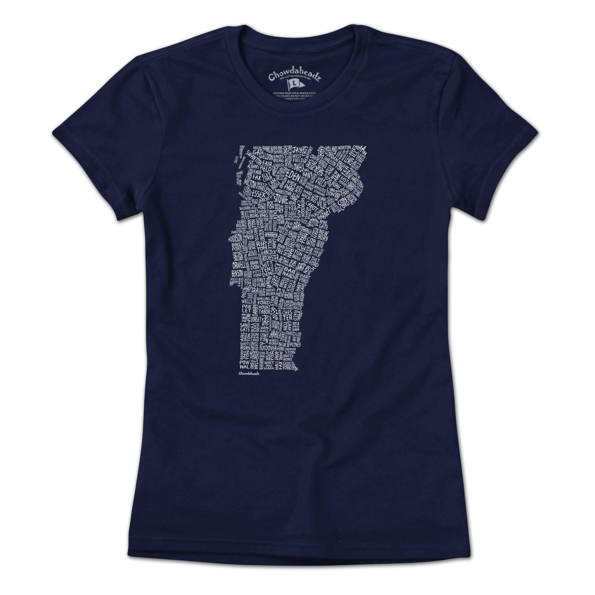 Vermont Cities & Towns T-Shirt product image 4