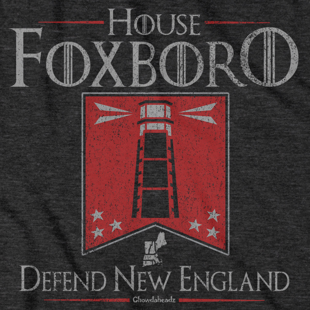 House Foxboro Lighthouse Banner T-Shirt product image 6
