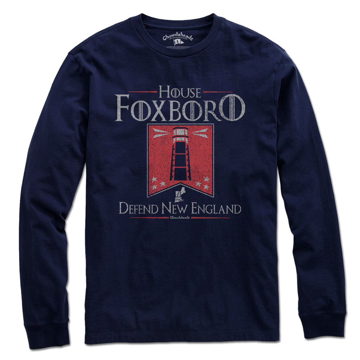 House Foxboro Lighthouse Banner T-Shirt product image 7
