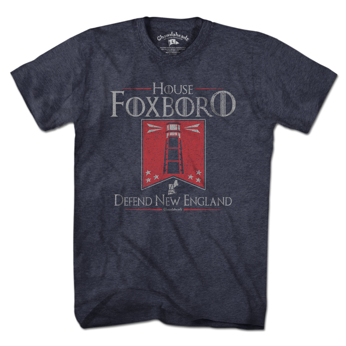 House Foxboro Lighthouse Banner T-Shirt product image 3