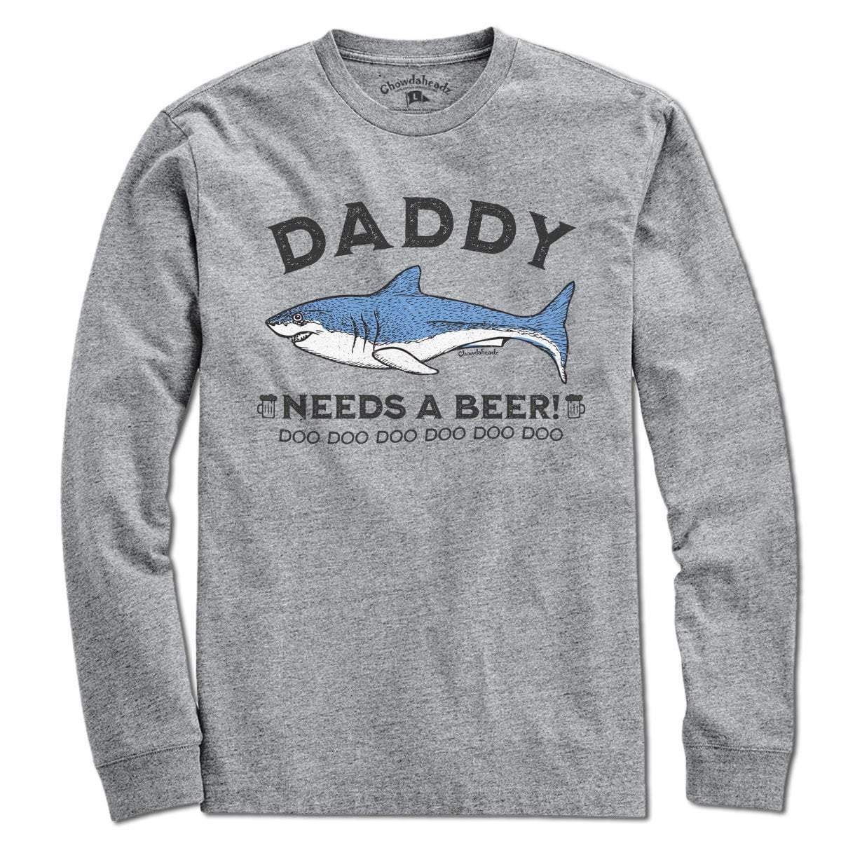 Daddy Shark Needs a Beer T-Shirt product image 3
