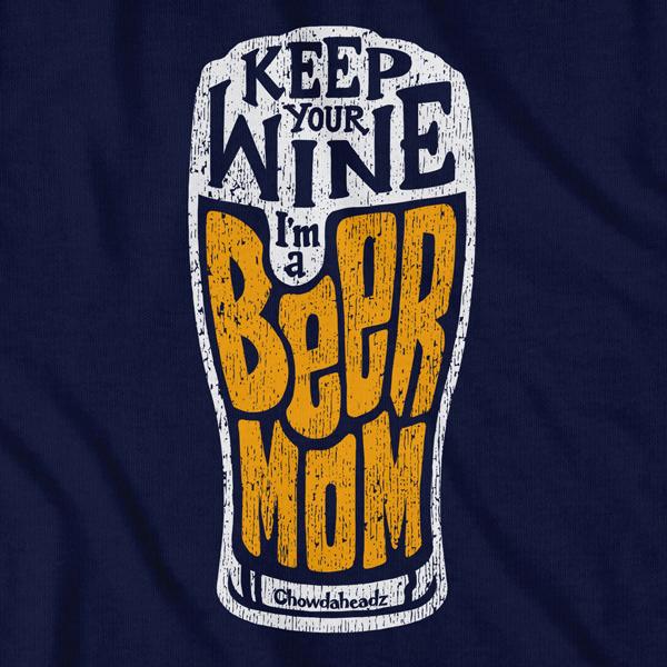 Beer Mom Pint T-shirt product image 2