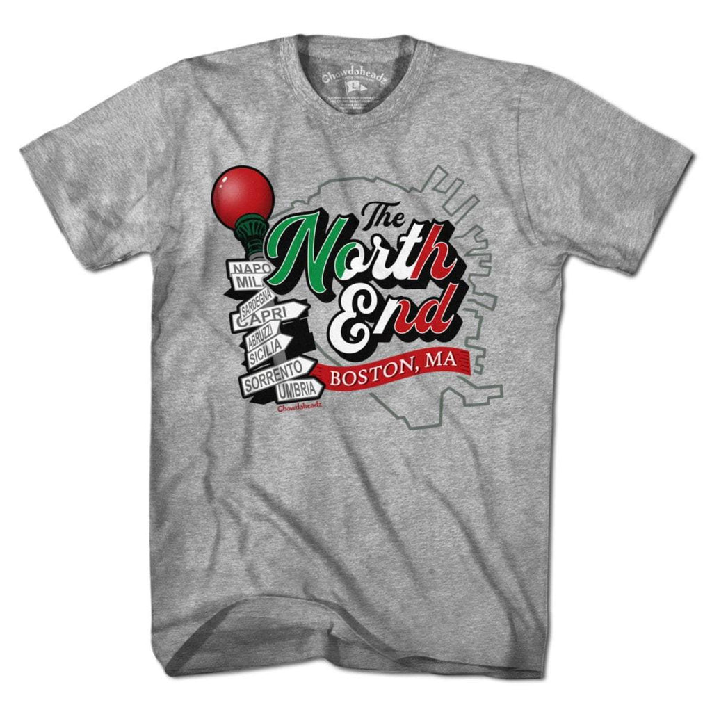North End Boston, MA T-Shirt product image 1