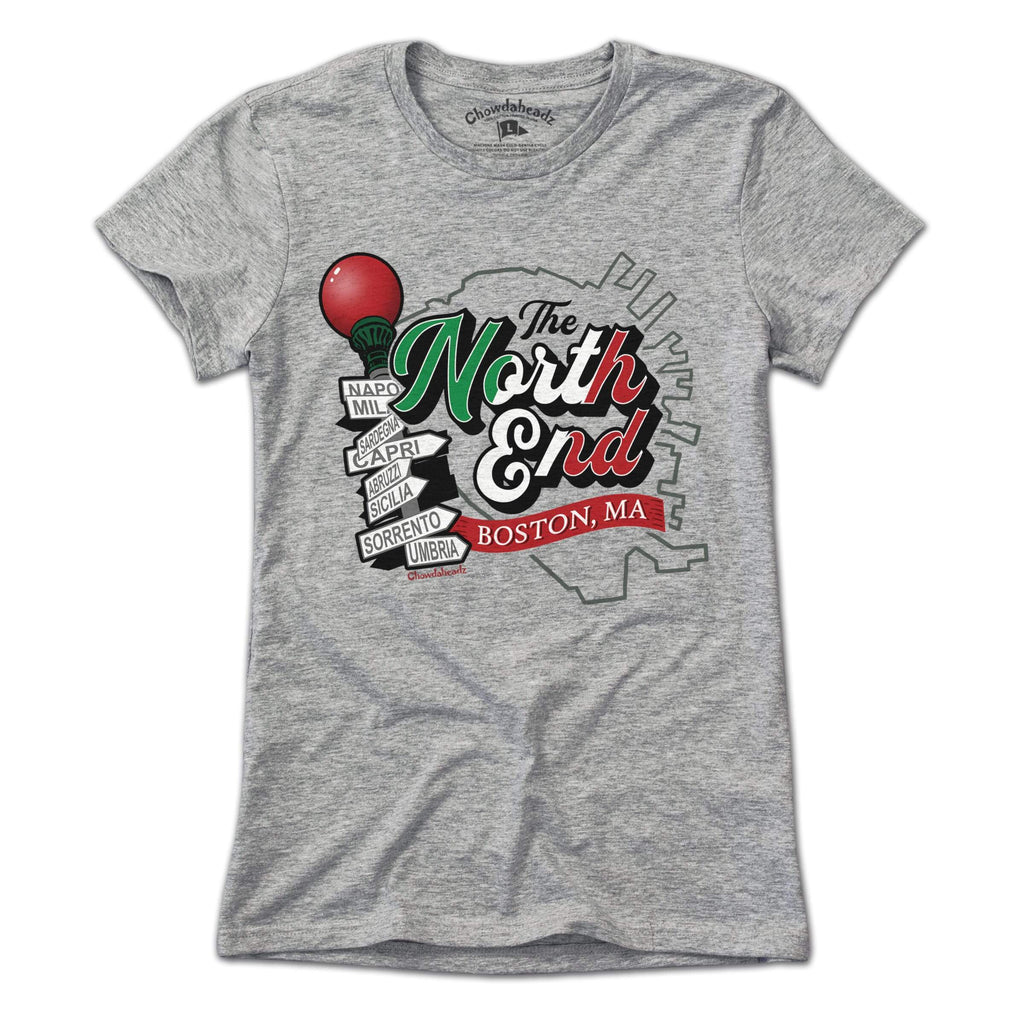 North End Boston, MA T-Shirt product image 4