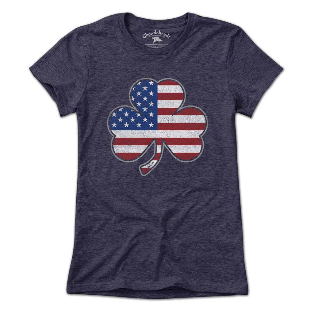 Shamrock Stars & Stripes USA T-Shirt product image 3