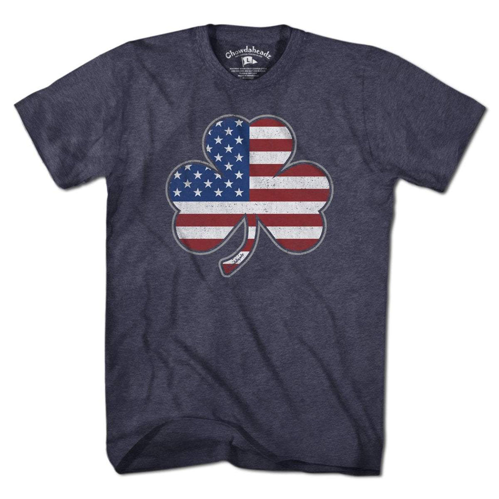 Shamrock Stars & Stripes USA T-Shirt product image 1