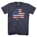 Shamrock Stars & Stripes USA T-Shirt product image 1