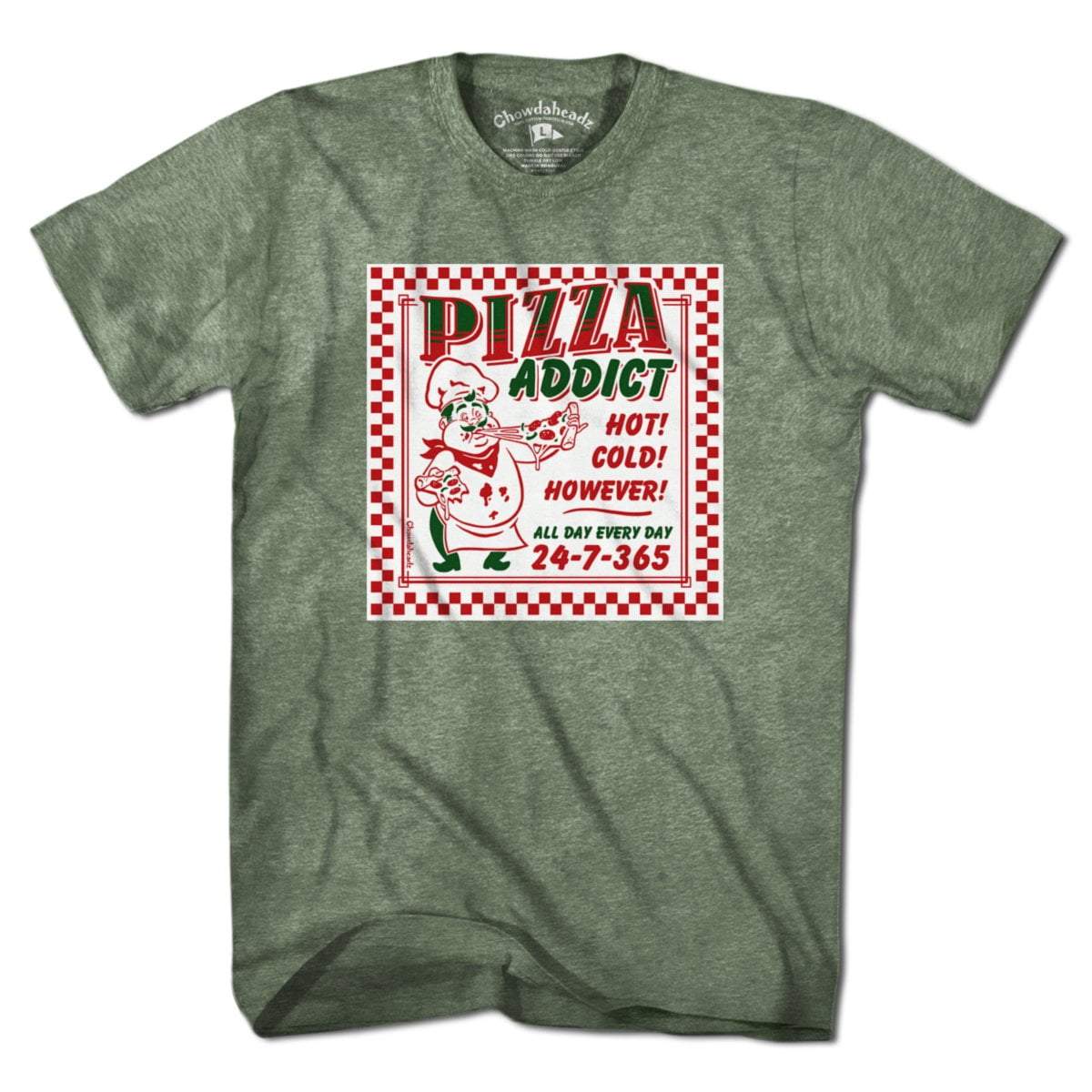 Pizza Addict T-Shirt product image 1