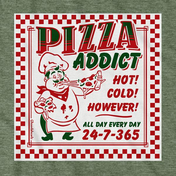 Pizza Addict T-Shirt product image 2