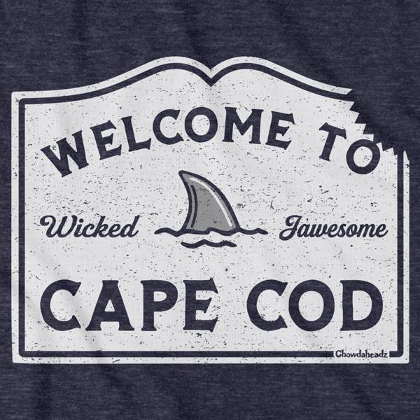 Welcome To Cape Cod Sign T-Shirt product image 2