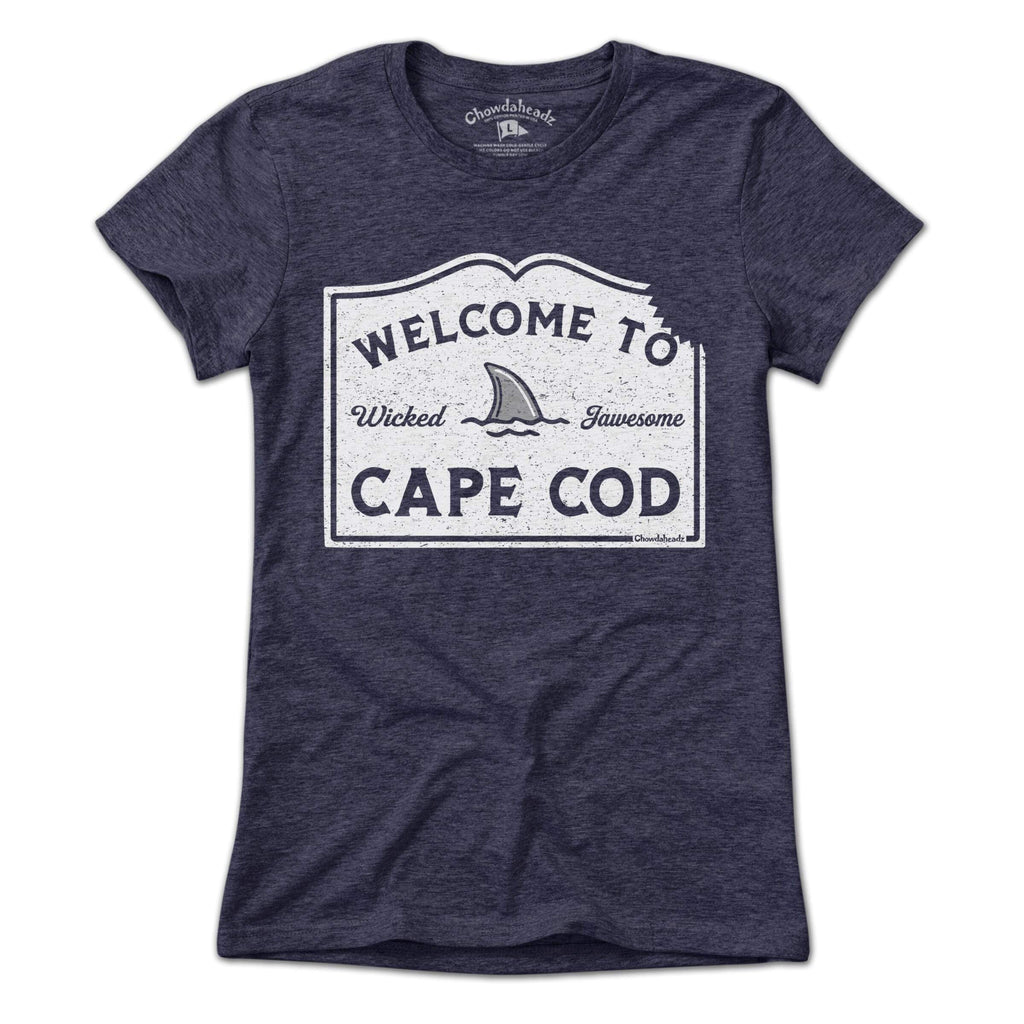 Welcome To Cape Cod Sign T-Shirt product image 3