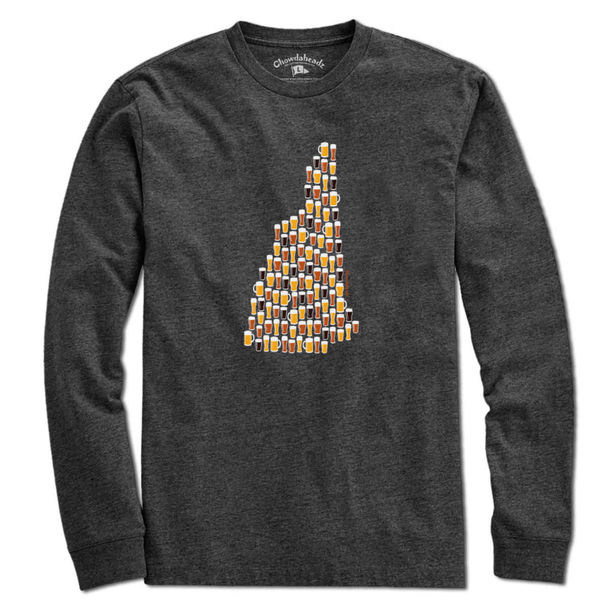 New Hampshire Beer Glasses T-Shirt product image 3