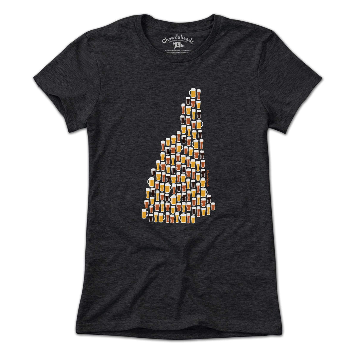 New Hampshire Beer Glasses T-Shirt product image 4