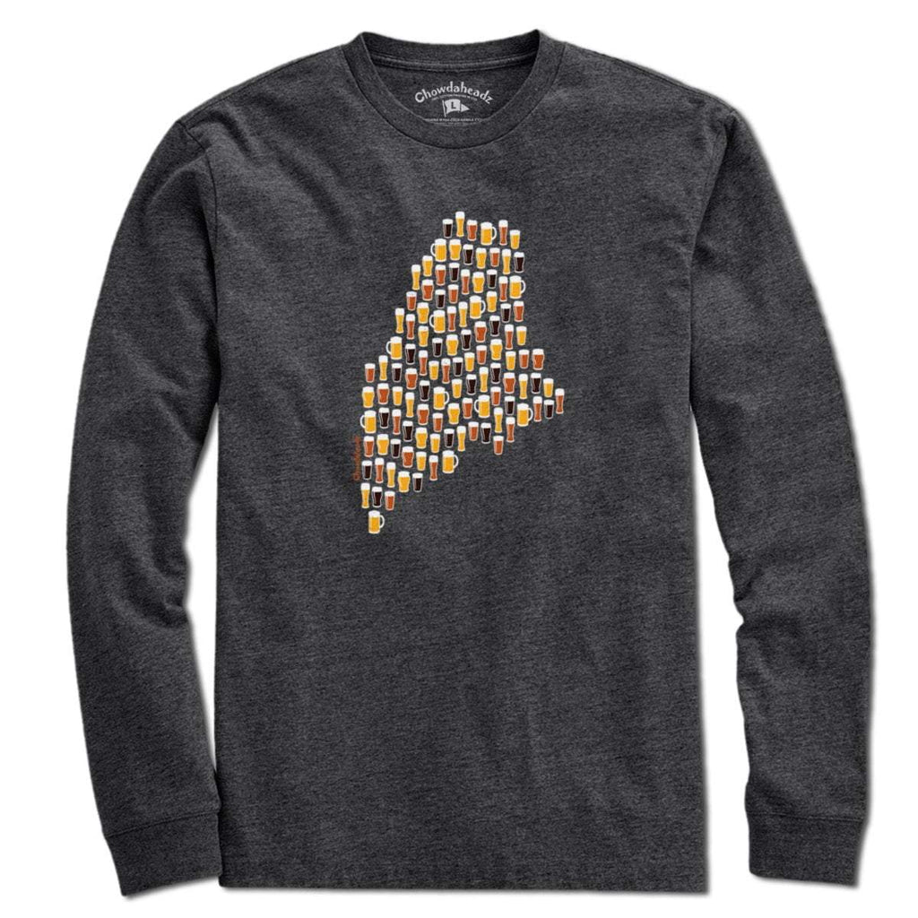 Maine Beer Glasses T-Shirt product image 3