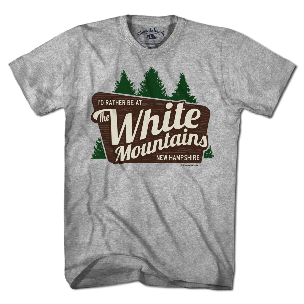 I'd Rather Be At The White Mountains NH T-Shirt product image 1