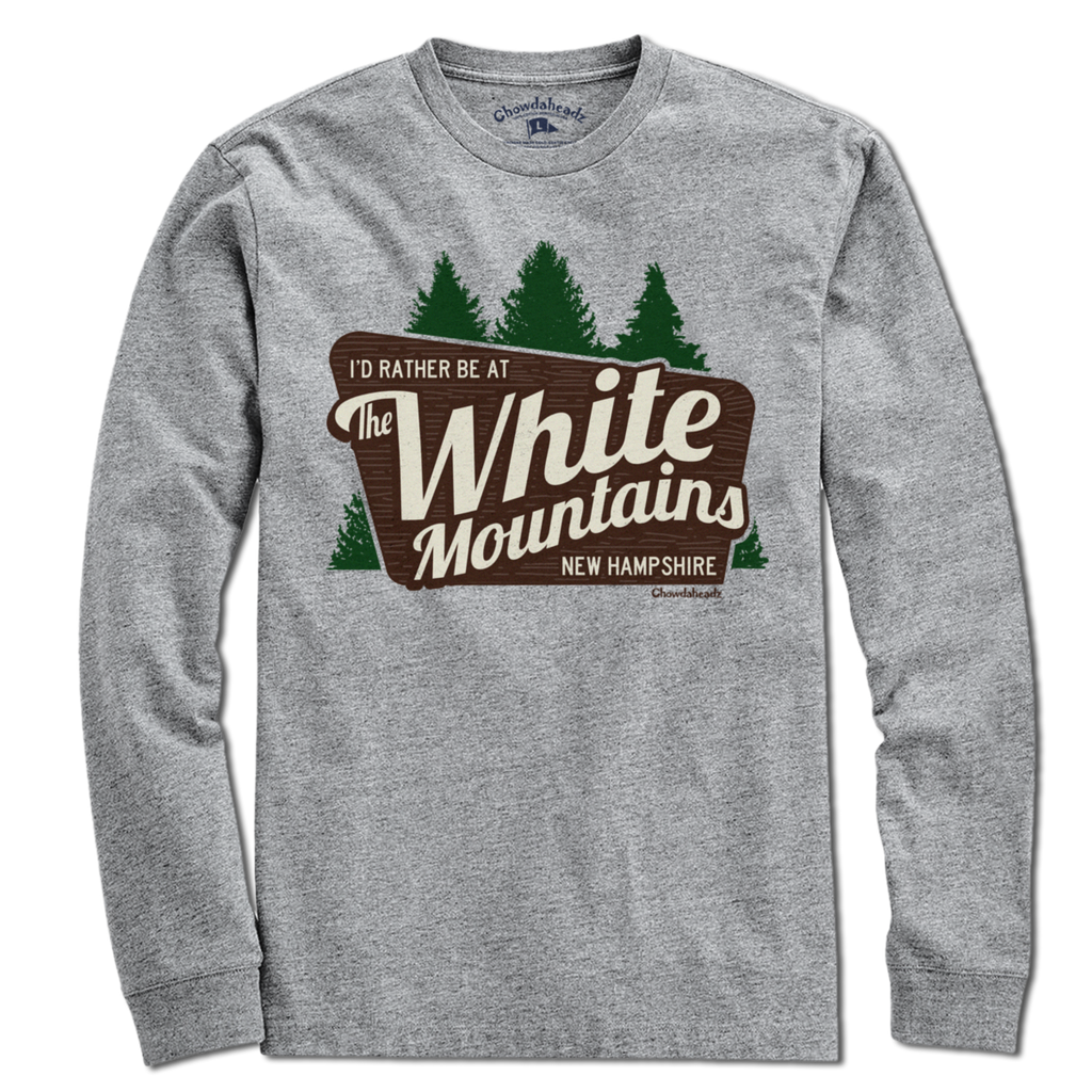 I'd Rather Be At The White Mountains NH T-Shirt product image 3