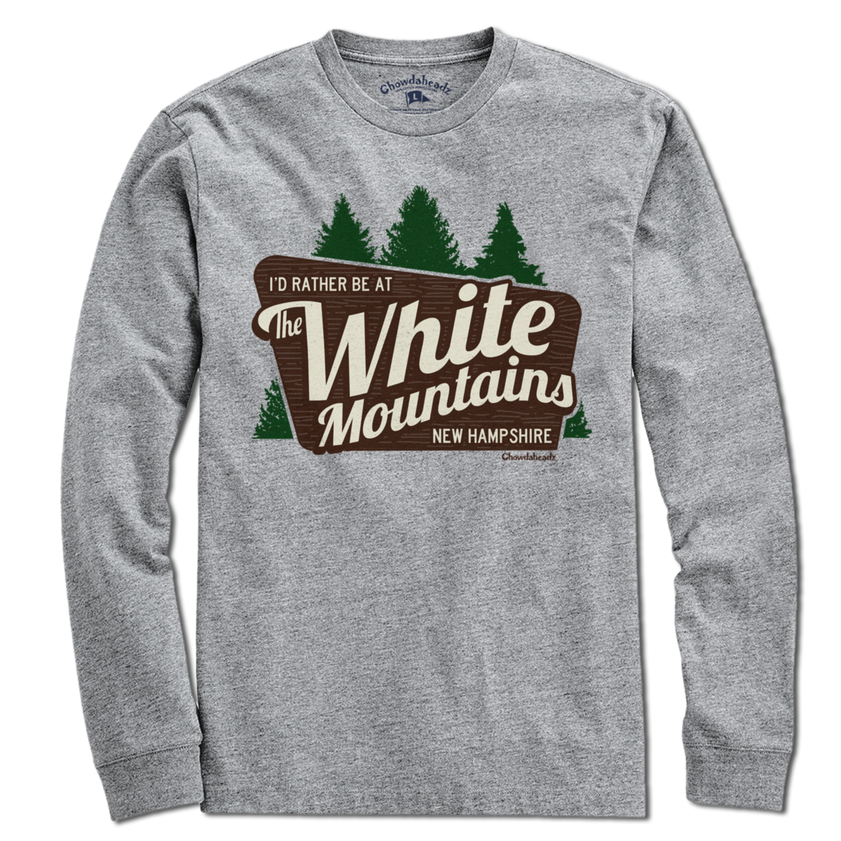 I'd Rather Be At The White Mountains NH T-Shirt product image 3