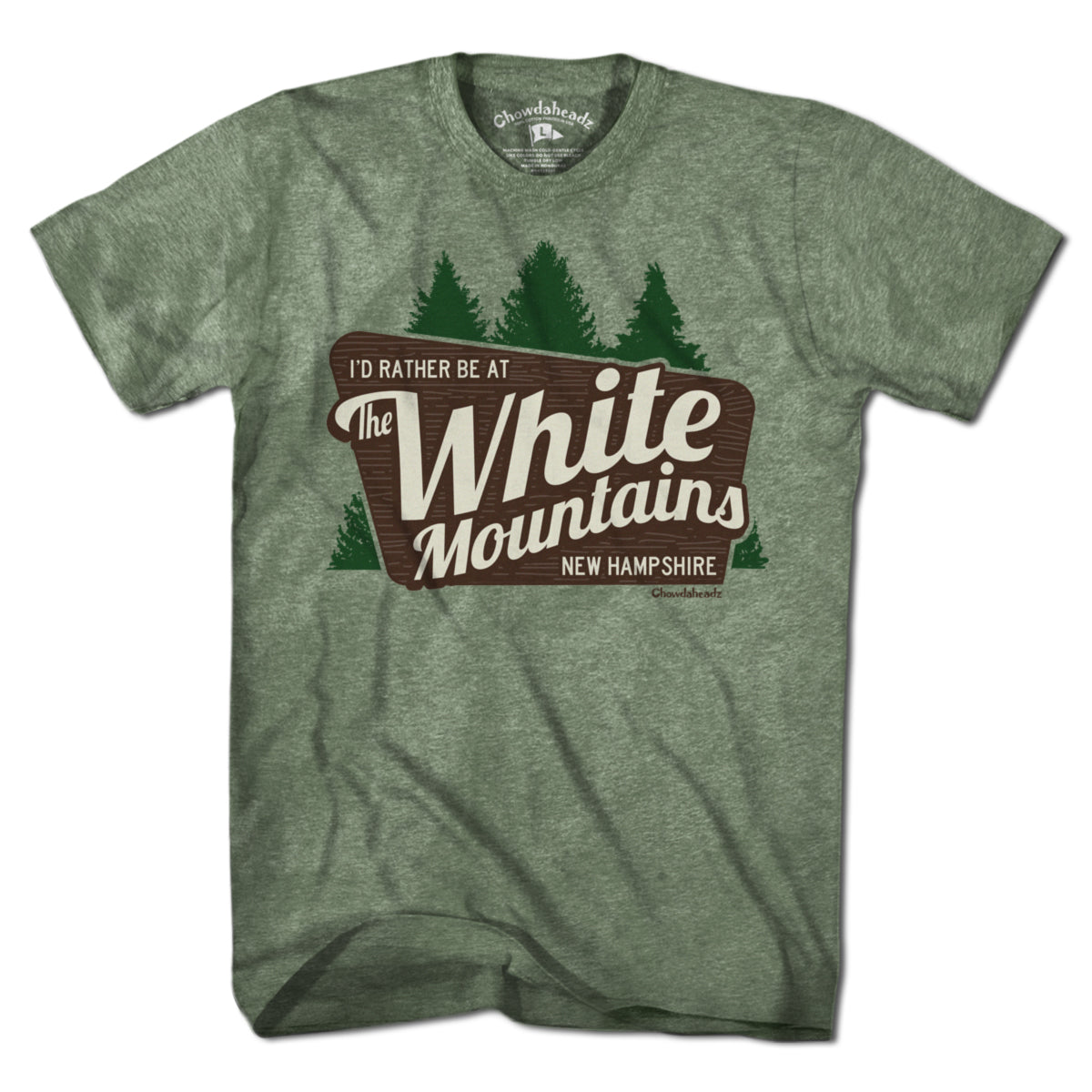I'd Rather Be At The White Mountains NH T-Shirt product image 5