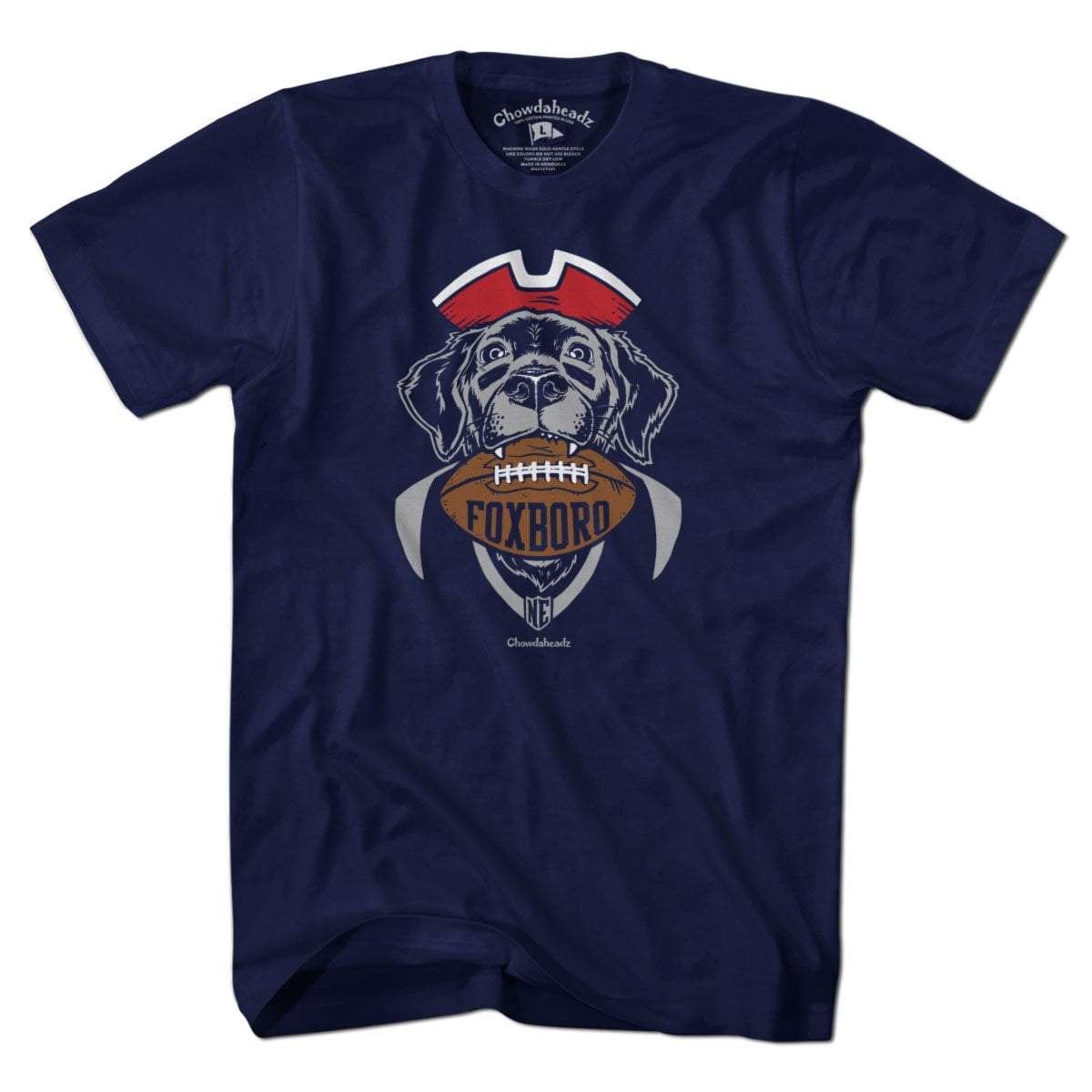 Foxboro Football Dog T-Shirt product image 1
