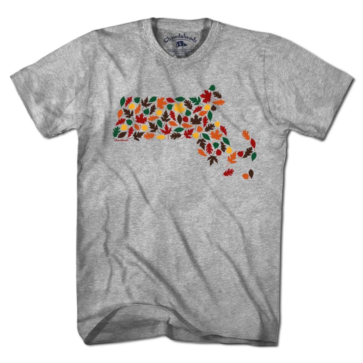Massachusetts Fall Leaves T-Shirt product image 1