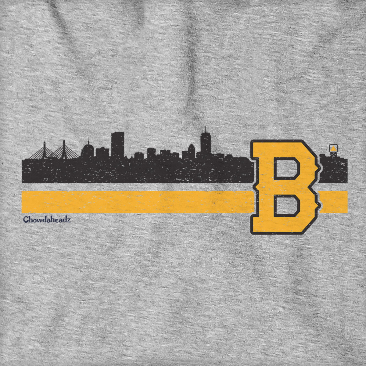 Boston B Black & Gold Sideline Hoodie product image 2
