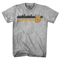 Boston B Black & Gold Sideline T-Shirt product image 1