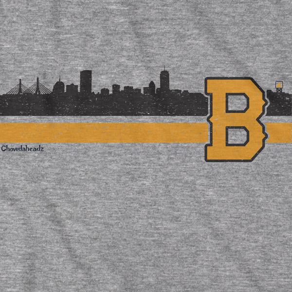 Boston B Black & Gold Sideline T-Shirt product image 2