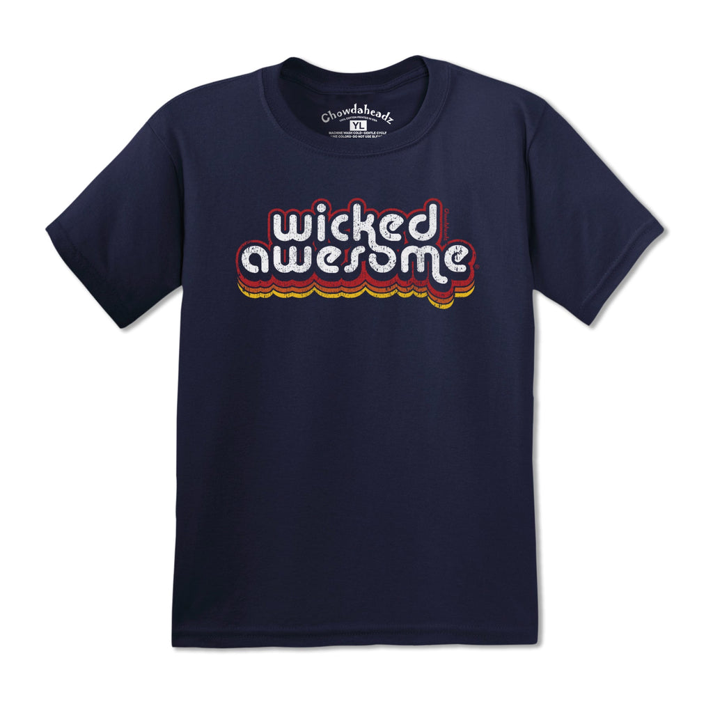Wicked Awesome Retro Youth T-Shirt product image 1