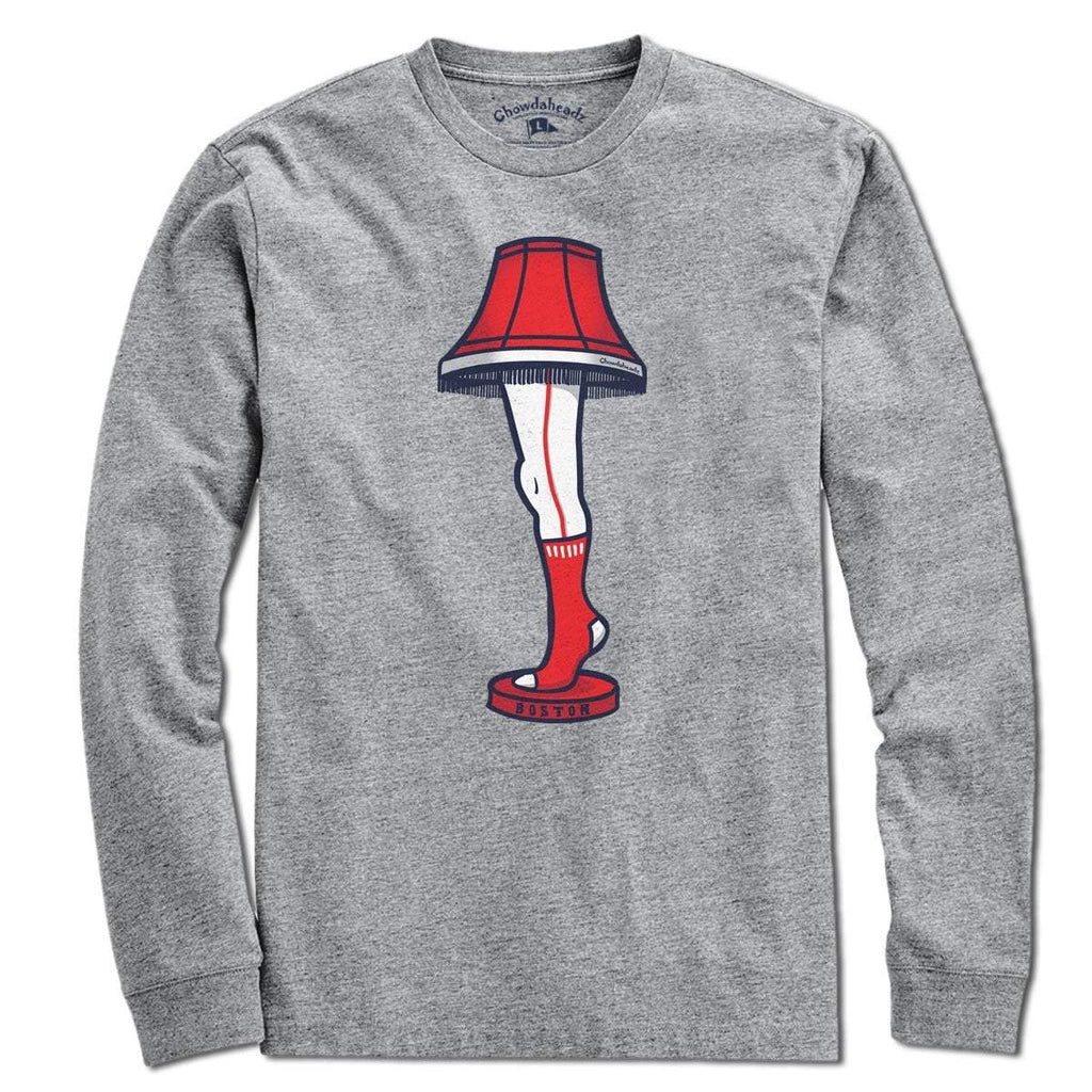 Boston Baseball Holiday Leg Lamp T-Shirt product image 3