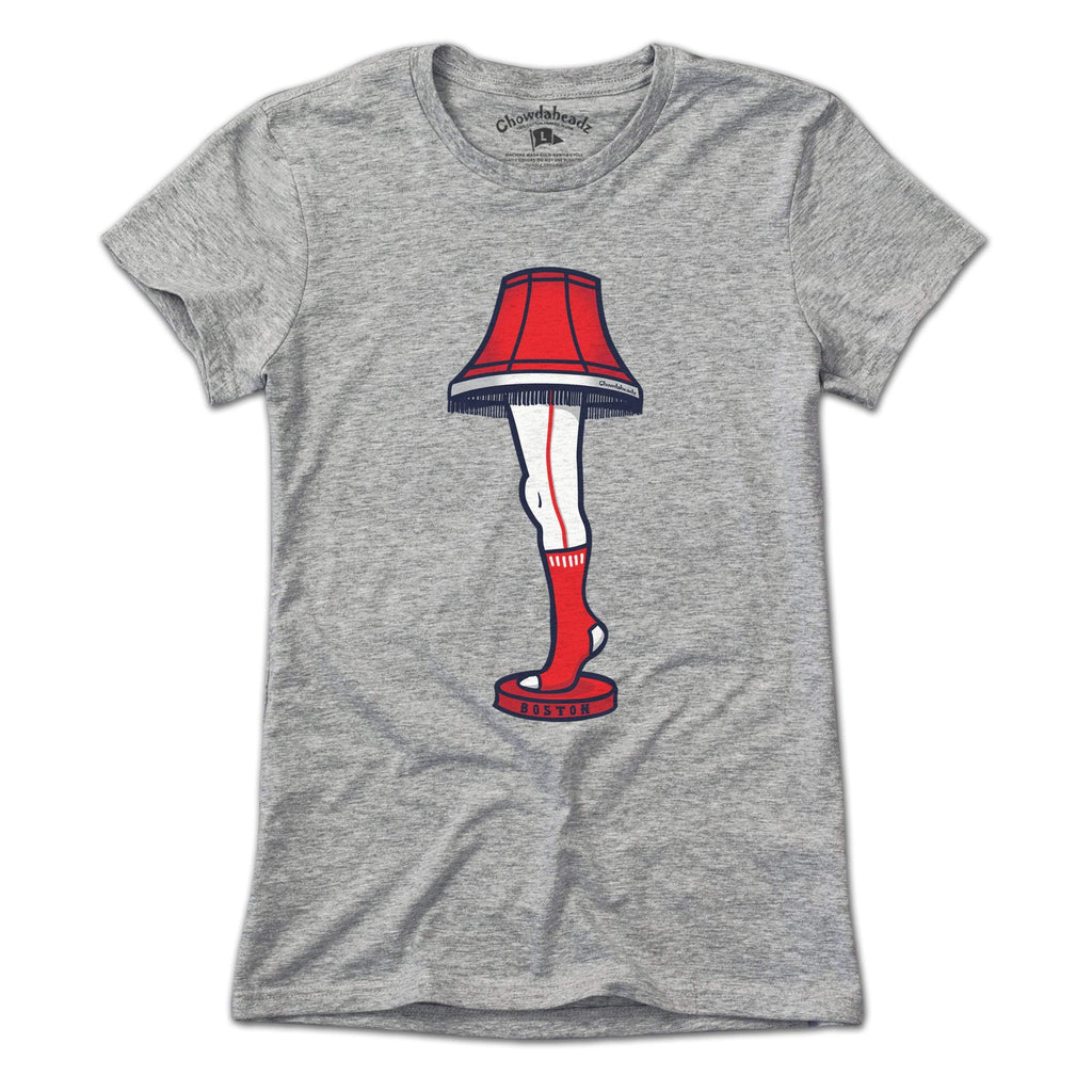 Boston Baseball Holiday Leg Lamp T-Shirt product image 4