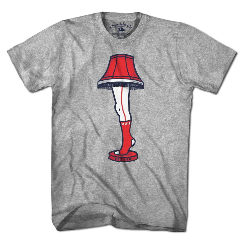 Boston Baseball Holiday Leg Lamp T-Shirt product image 1