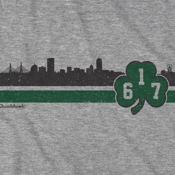 Boston 617 Shamrock Sideline T-Shirt product image 2