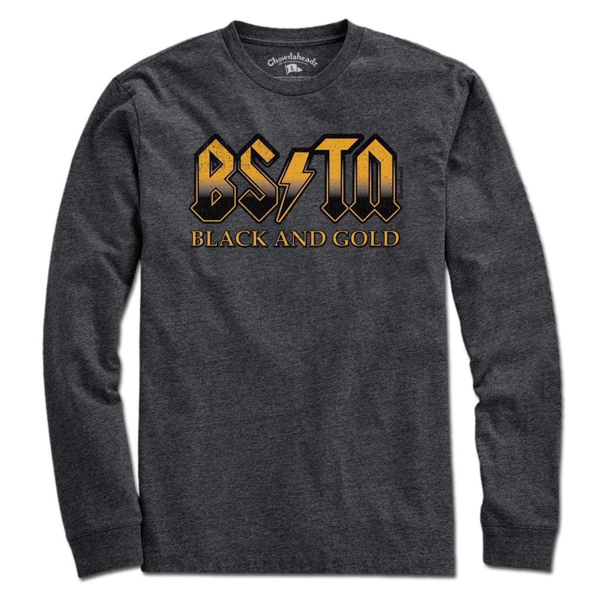 Black & Gold High Voltage T-Shirt product image 4