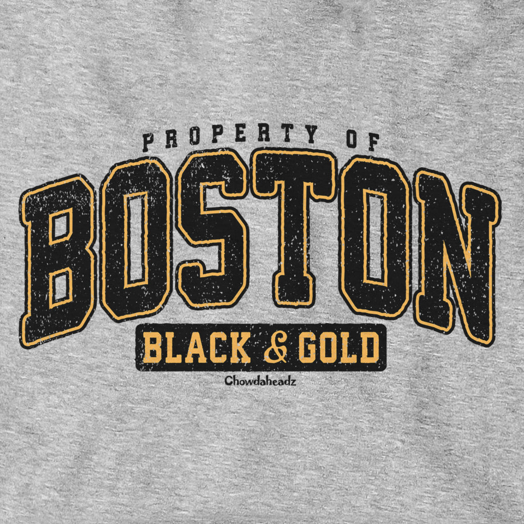 Property of Boston Black & Gold Hoodie product image 2